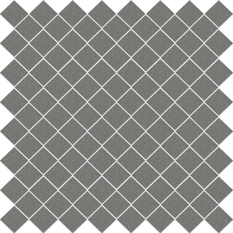 Carreau de porcelaine aléatoire pour mur et plancher 1 po x 1 po, gris