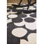 Wool Floral Area Rug in Black/Off-White-63011439