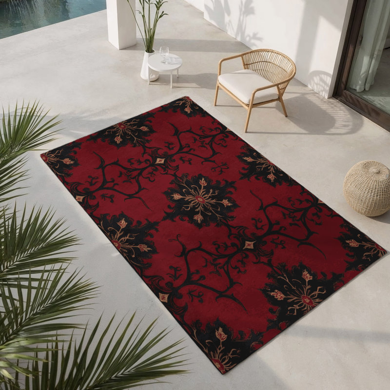 Tapis intérieur et extérieur Noble Mantle, Rectangle 4pi x 6 pi