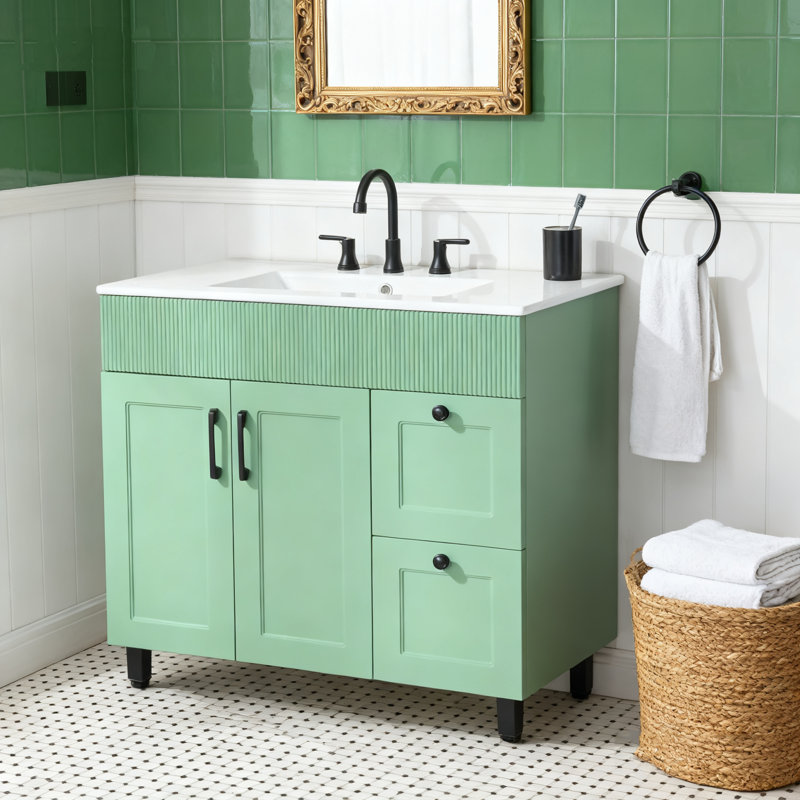 Ensemble de meuble-lavabo simple 36 po