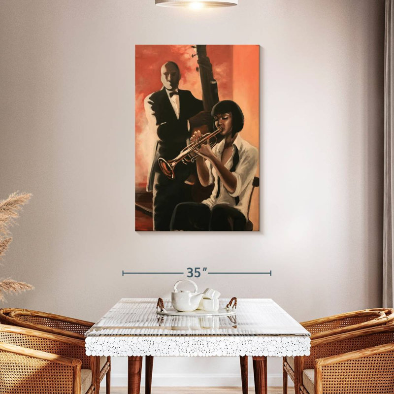 Abarca Jazz Music, H 45 po x l 30 po