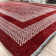 Alfa Rich Candelario Red & Burgundy Washable Woven Cotton Area Rugs for Living Room Bedroom Kitchen Dining