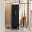 Meuble-lavabo de salle de bain 24 po avec lavabo supérieur, armoire de rangement moderne avec 2 portes à fermeture douce et tablette réglable, structure en bois massif-615652447-615652443