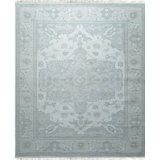 Hand Knotted Wool Floral Area Rug