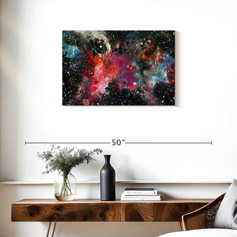 Galaxie colorée