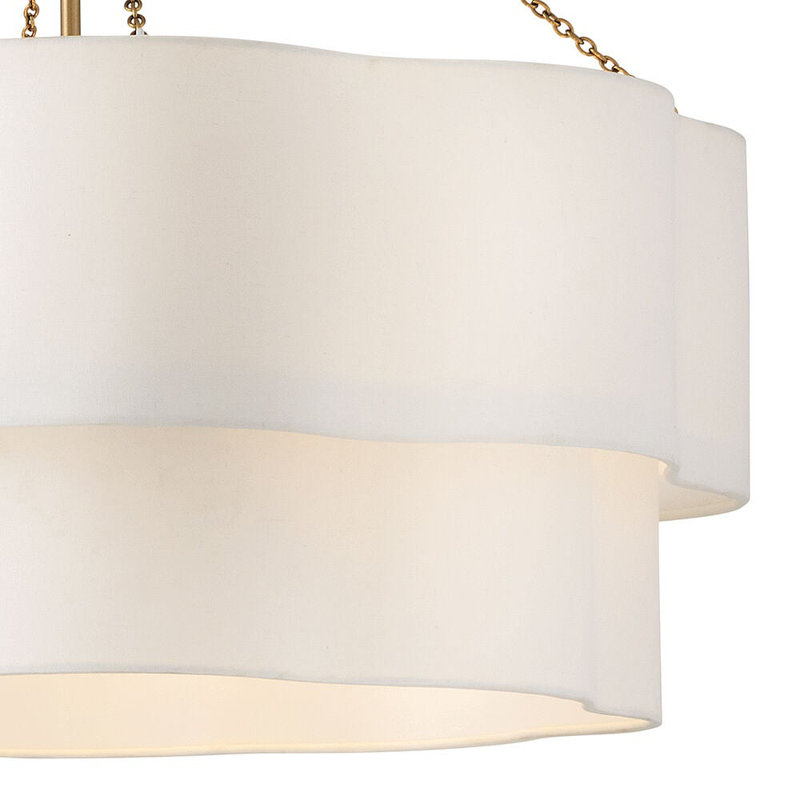 Hinkley Gwen Chandelier, Lacquered Brass