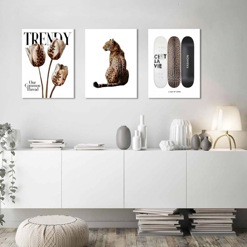3 Piece Wrapped Canvas Print