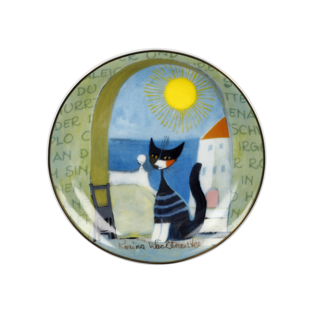 Teller Rosina Wachtmeister Die Katze und das Meer