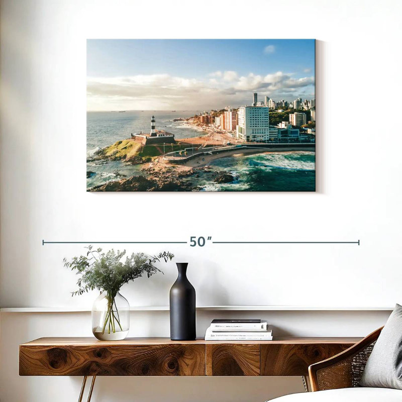 Nicci Salvador Da Bahia Coast, 24" H x 36" W