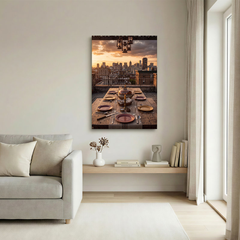 Art mural sur toile Rustic, H 24 po x l 18 po