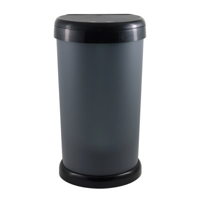 Moda Plastic Touch Top Kitchen Trash Can - 42L