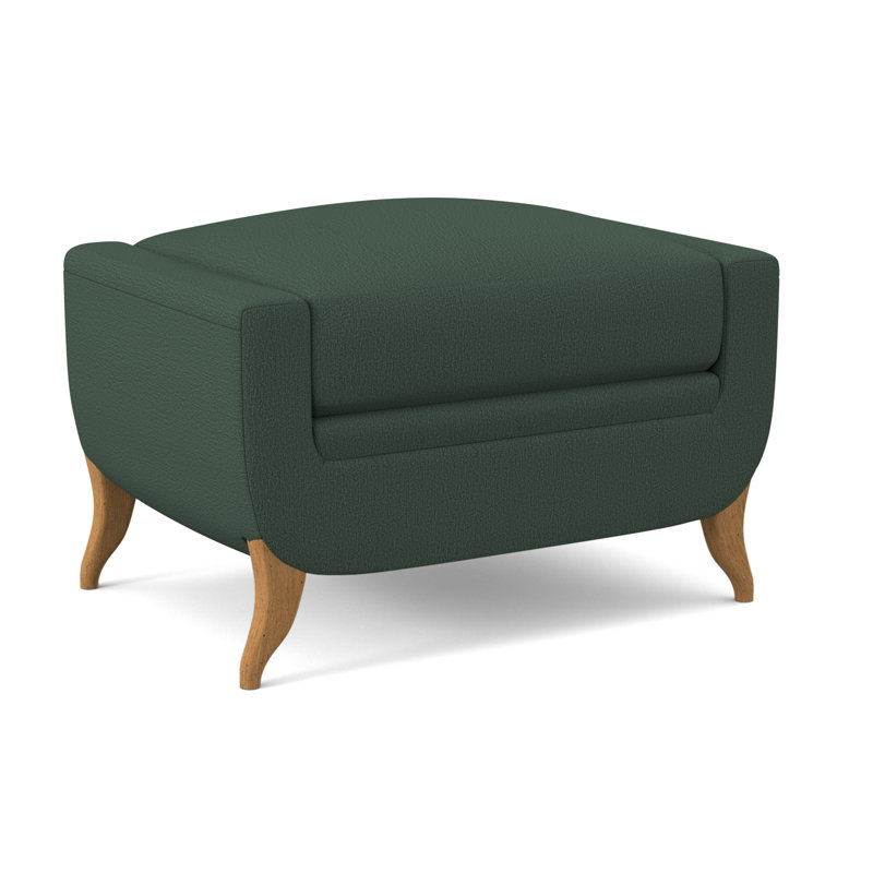 Armstrong Ottoman, Maya Wheat, Amber