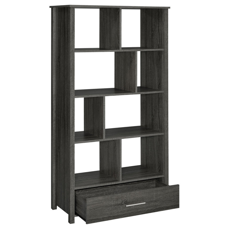 Bibliothèque de rangement Dylan, Gris