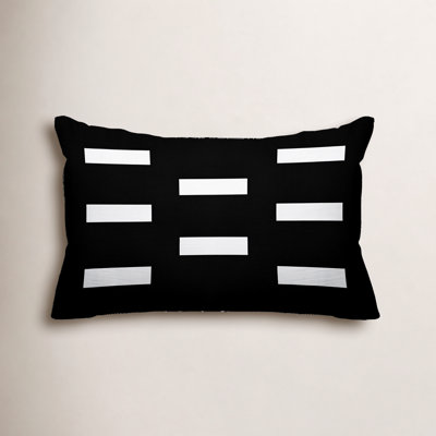 Luella Geometric Outdoor Reversible Throw Pillow