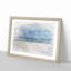 Beach in Mexico in Abstract - Picture Frame Graphic Art Print-55683689-55683694