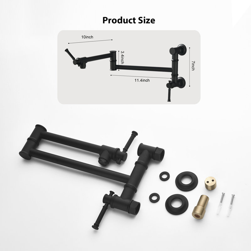 Interbath Kitchen Faucet, Matte Black