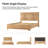 Anesty Melosia Standard Wicker Woven Bed-119461807