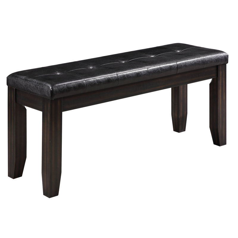 Bench With Tufted Cushion