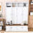 4-in-1 Hall Tree with Hooks, Bench and Cabinet-1196511746