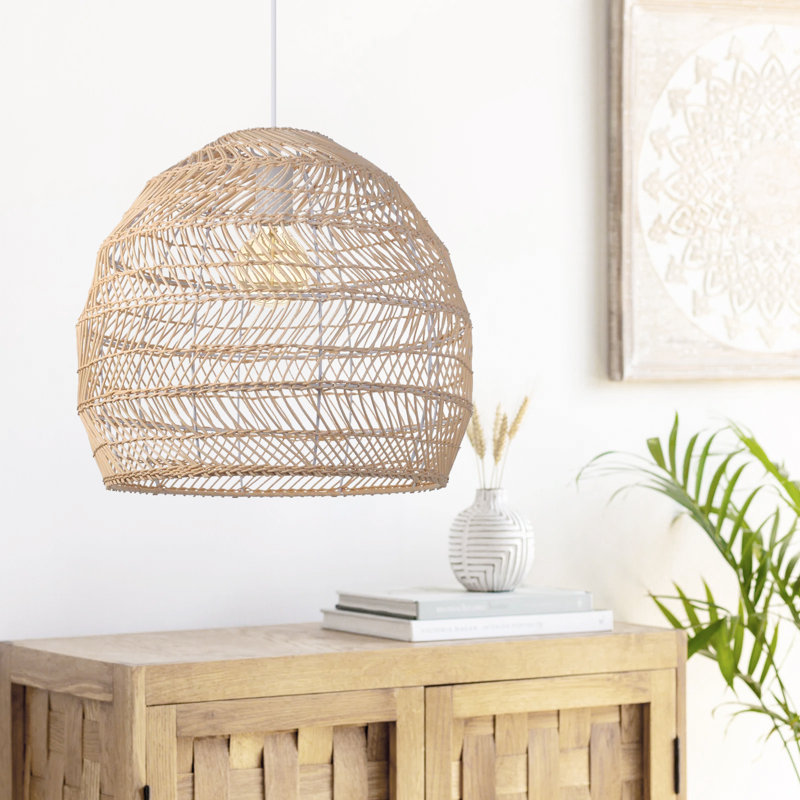Geometric Pendant Light 1-Light Burrton, 40 x 40 x 40cm