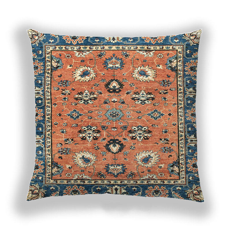 Coussin Abstract 2962, Microsuède