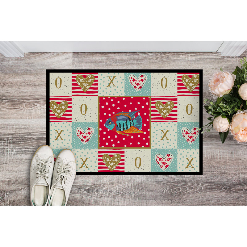 « sever love love 27 po x 18 po » tapis anti-dérapant pour porte intérieur/extérieur Leonid