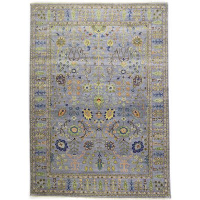Tapis de couloir oriental Oushak Chobi