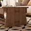 Table basse en bois massif au design minimaliste