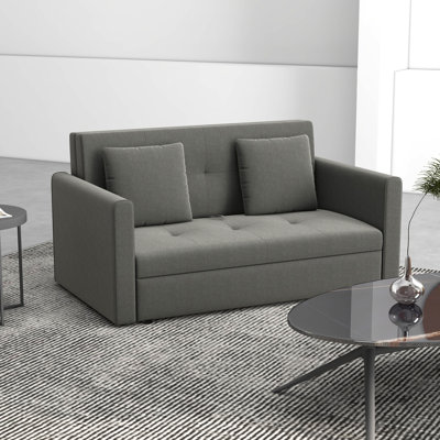 Mikiyas 2 Seater Polyester Sofa Bed