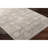 Floral Machine Woven Polypropylene Area Rug in Brown/Cream-1051464850