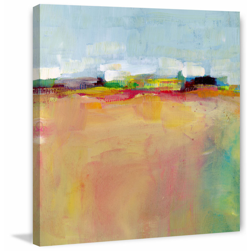 Lindsay Megahed - Wrapped Canvas Painting, 45cm H x 45cm W