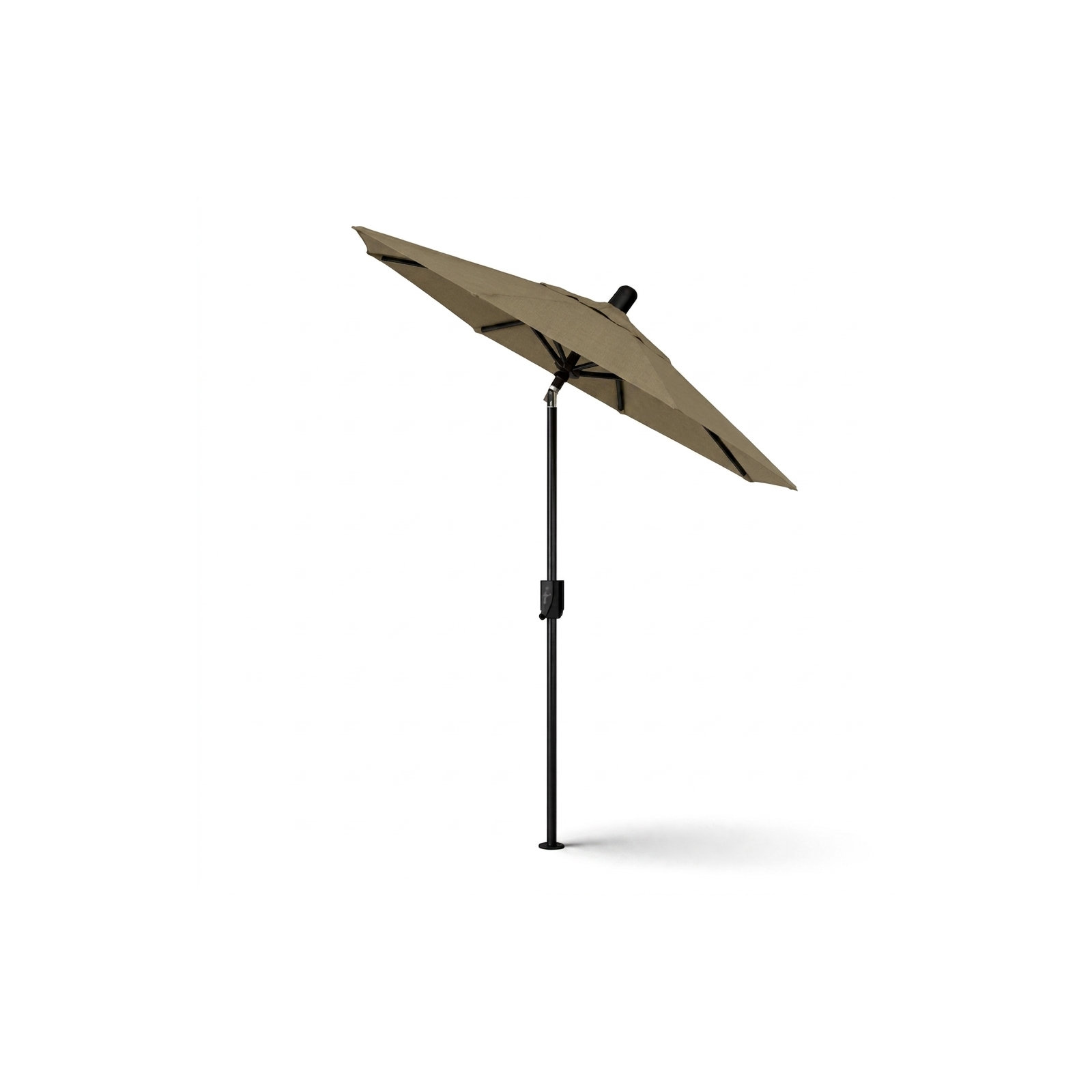 Natalie 74.5'' Outdoor Umbrella, Black Sapphire, Spectrum Graphite