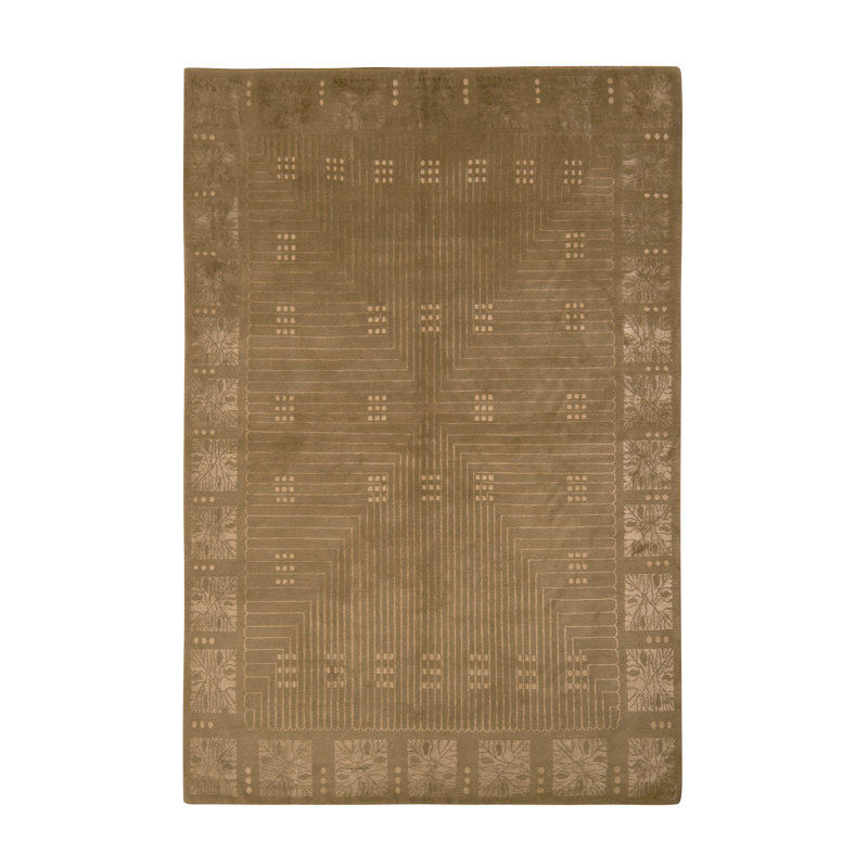 One-of-a-Kind 6' X 9' Hand Knotted Area Rug