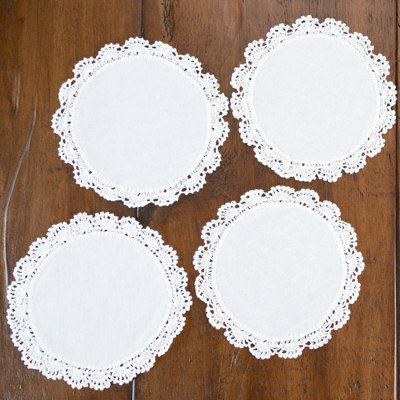 Walther Cotton Round Doily
