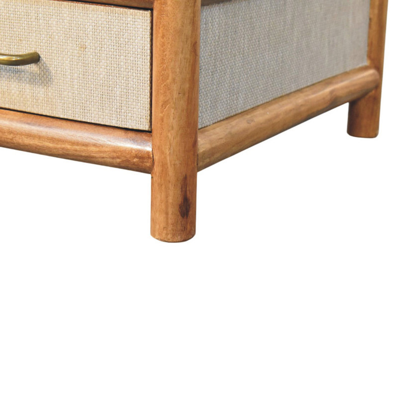 Solid Wood Solara Rattan Coffee Table