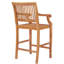 John Outdoor Teak Bar Stool