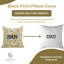 Housse de coussin en lin Fab divine, jeté, imprimé bloc (Gange Aakash, jaune) 22 po x 22 po-105986675-105986680-105986685