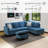 Flannel Storage Ottoman Living Room-2101498993