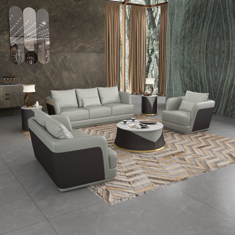 Rowen 3 - Piece Living Room Set