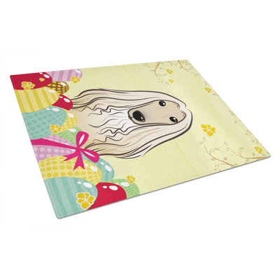 Planche à découper en verre trempé à caroline de pâques