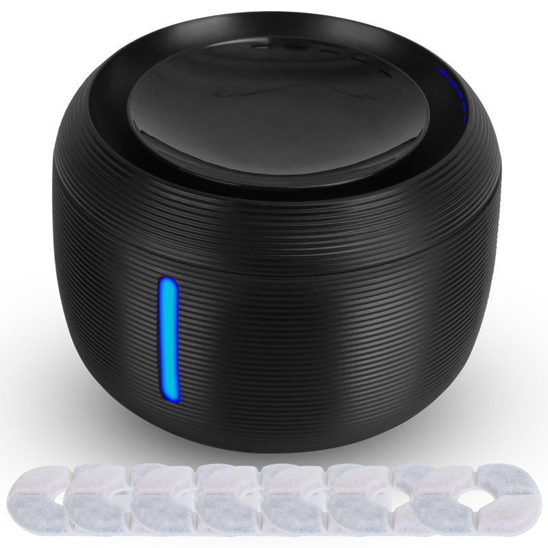 84,54 oz. Plat à eau automatique, Noir