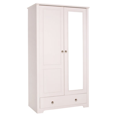 Limnitis 2 Door Solid Wood Wardrobe