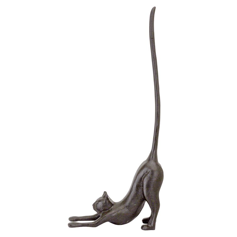 Cat Vs. Crow - Paper Towel Holder - Gray ⋆ Artori Design