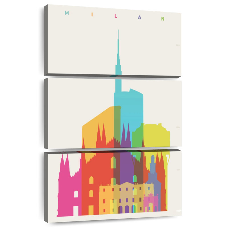 Masam Vibrant Milan, H 50 po x l 32 po