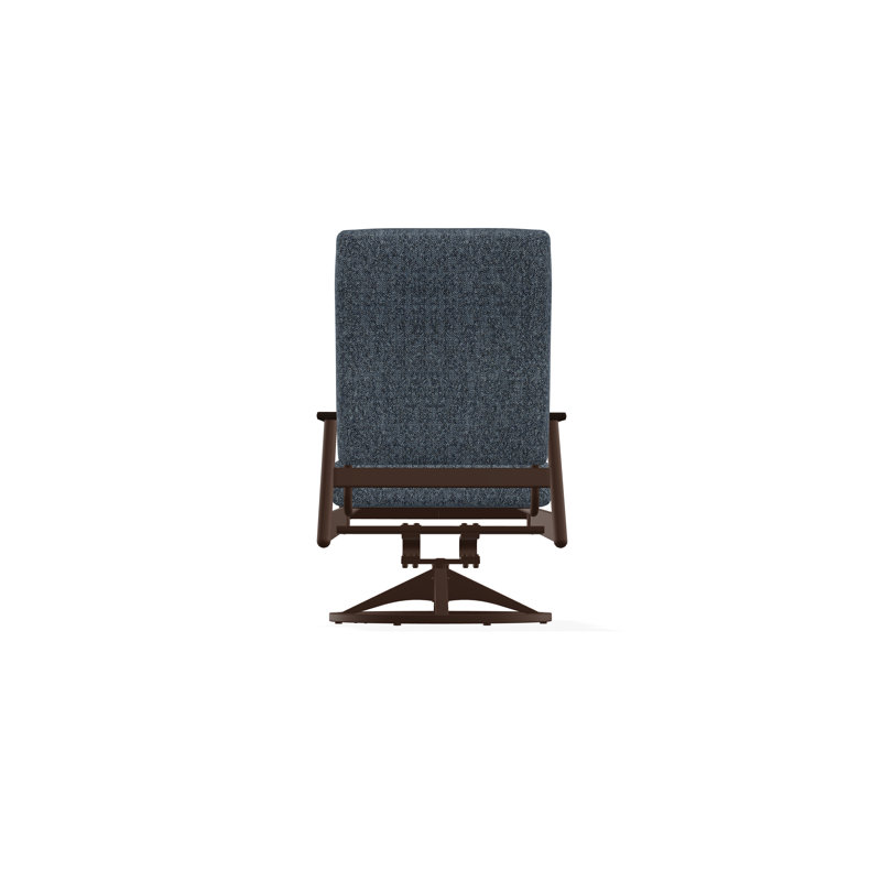 Welles Outdoor Lounge Chair, Kona, Restore Indigo