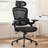 High Back Desk Chair With Adjustable Lumbar Support & Headrest,Comfortable Mesh Computer Chair With Soft Flip Up Arms, Adjustable Height And 120Â°Tilt-346061591