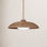 Capella Single Light Rattan Steel Pendant