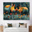 Terrina - Rhinocéros, ensemble d'art mural animal-107188725-107188727