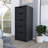 Dresser Kamran, Five Drawers Narrow, Black Wengue Finish-1493235703