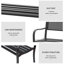 Cassandra Metal Garden Bench